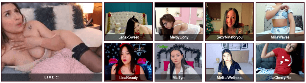 webcam hot latine
